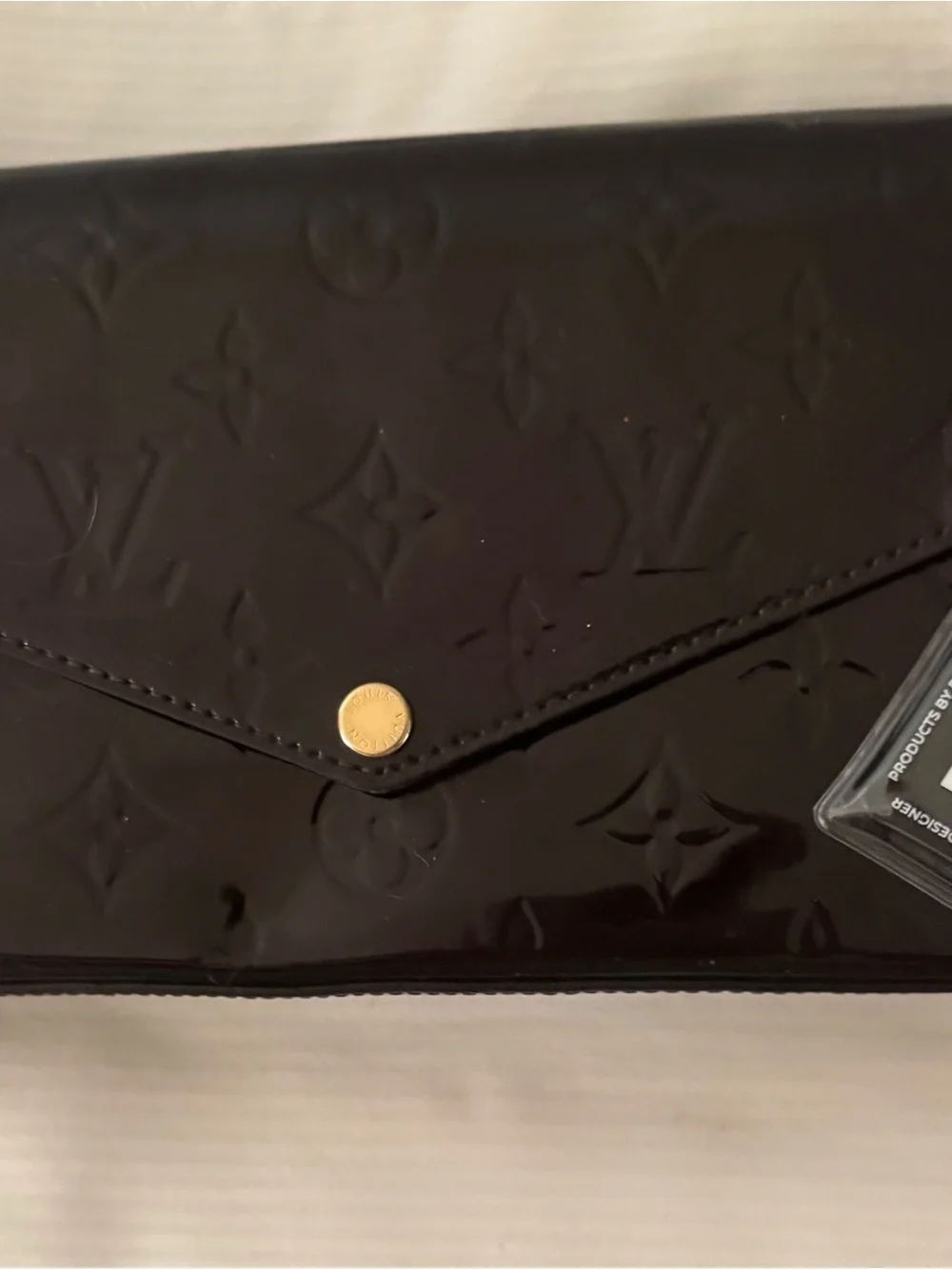 Louis Vuitton  Bernice wallet/pouch chain Felici. COA. NWOT.